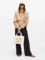 Bolso tote Karl blanco camel